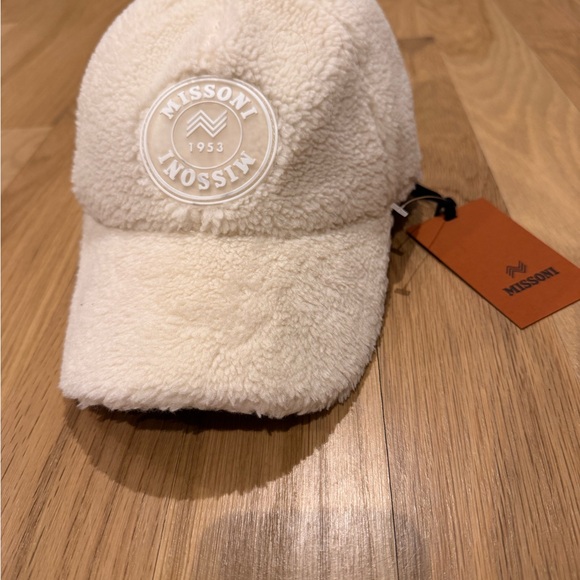 Missoni Ivory Sherpa Hat